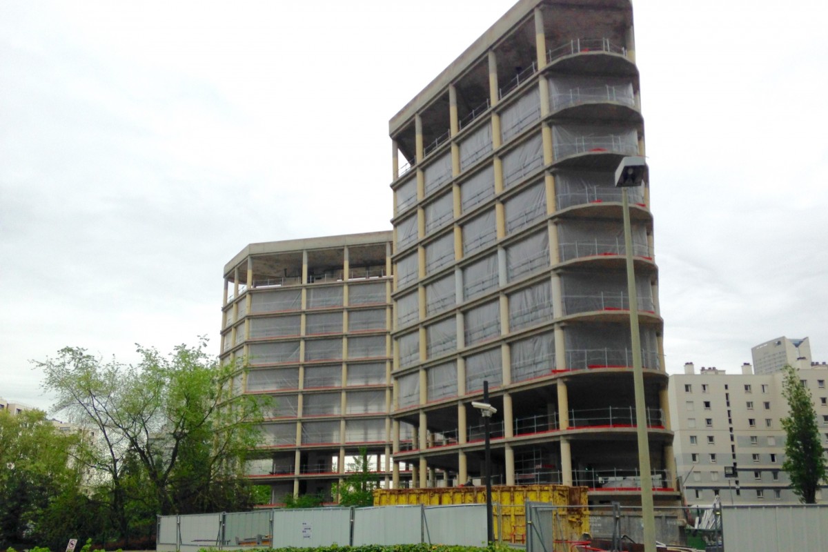 Travaux de dépose des façades